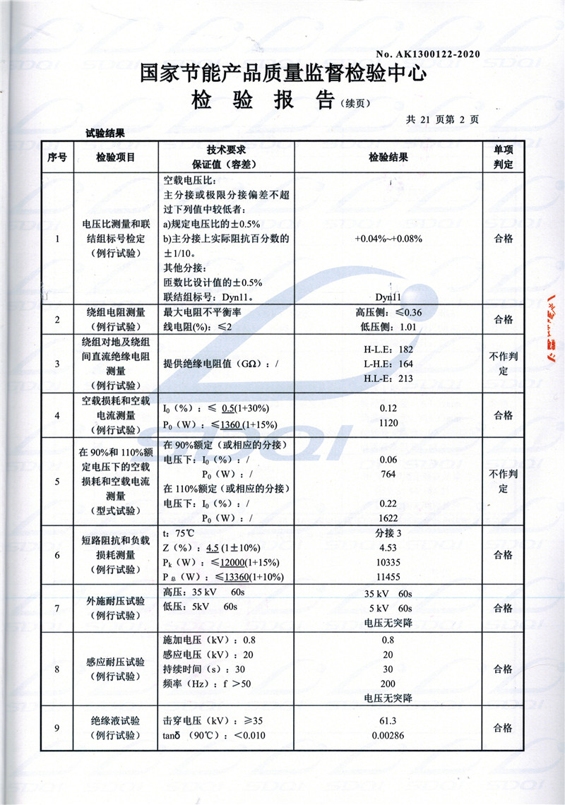 高低压试验报告-S11-1250广宁广宁广宁油浸式变压器-2.jpg